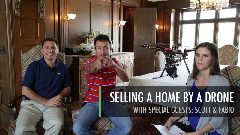 Selling a home by a drone in Real Estate