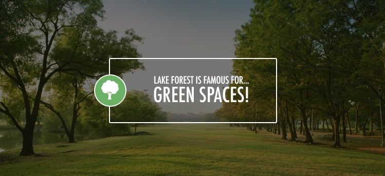 green spaces in lake forest, il