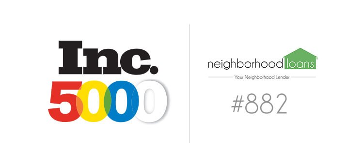 Neighborhood Loans Makes The INC 5000 List For 4th Year in a Row!