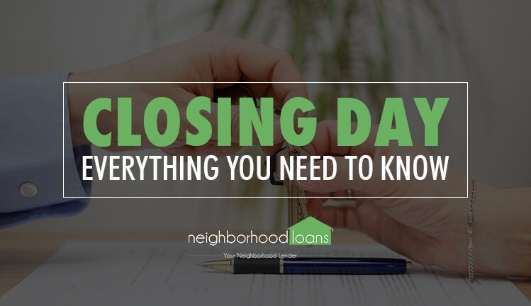 what to expect on a closing day