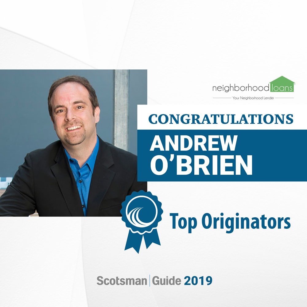 Andy O'Brien of Neighborhood Loans Awarded in Scotmans Guide 2020