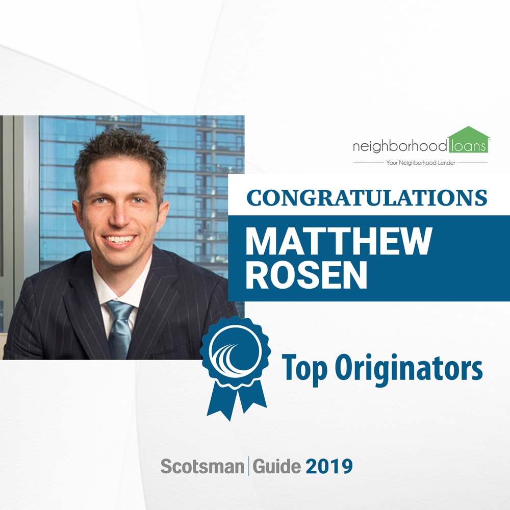 Matt Rosen of Neighborhood Loans Awarded in Scotmans Guide 2020