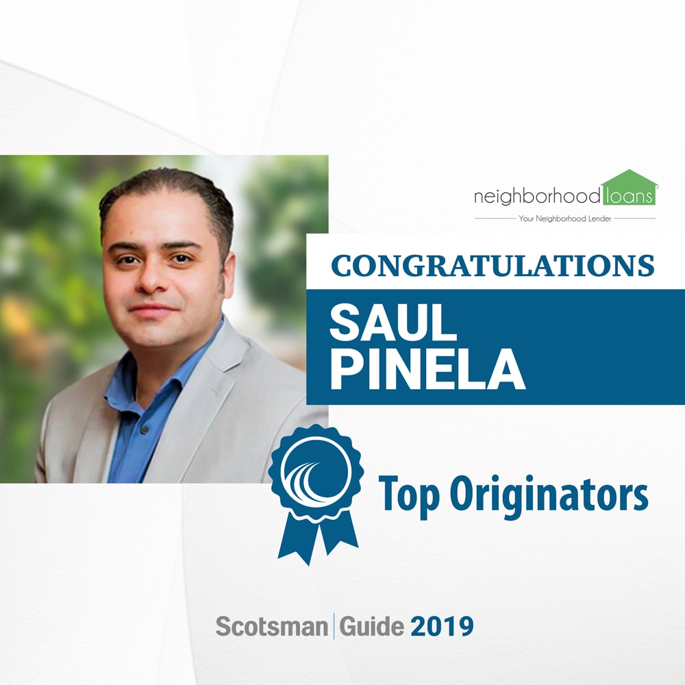 Saul Pinela of Neighborhood Loans Awared in Scotmans Guide 2020